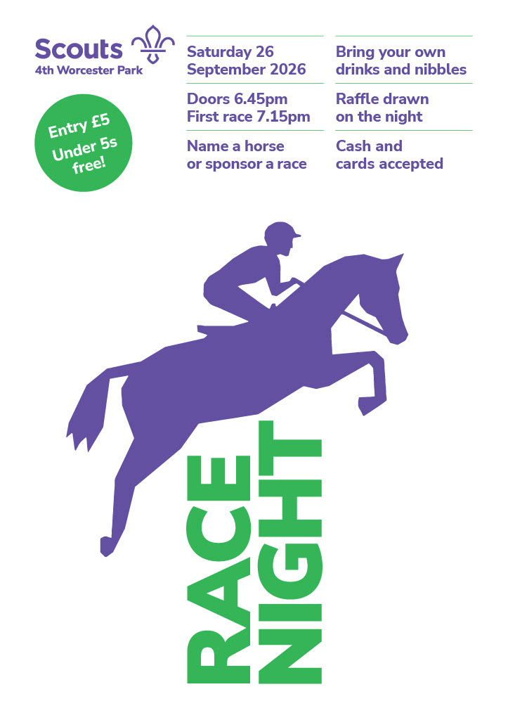 4WP Race Night Poster